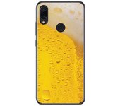 Tumundosmartphone FUNDA de GEL TPU para Xiaomi Redmi Note 7 diseño Cerveza Dibujos