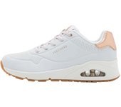 Zapatillas Skechers Uno - Shimmer Away para mujer en color blanco