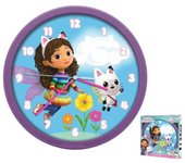 Reloj pared La Casa de las Muñecas de Gabby 25 cm GD00021