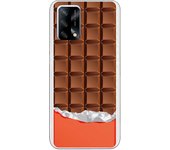 Funda original compatible con Oppo A74 4G - Tableta Choco con leche