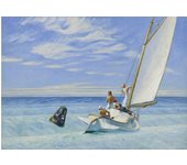 Edward Hopper Famous Realistic Master Art Poster Canvas Painting Nighthawks Life Landscape Wall Art Living Room Home Decoration