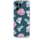 Funda Silicona Antigolpes para Oppo Find X5 Pro 5G diseño Flores 10 Dibujos