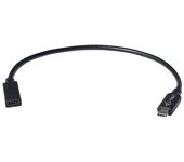 i-tec - C31EXTENDCBL cable USB 0,3 m USB 3.1 Type-C Negro C31EXTENDCBL