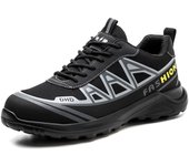Zapatos de sebrograd con Punta de plástico para hombre, zapatillas de trabajo con aislación de electricista, ligas, prueba de perforaciones