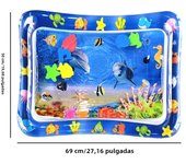 Baby Playing Water Mat PVC Inflatable Water Sensory Play Mat For Kid Safety Cushion Ice Mat Cat Dog Activity Playmat Toddler Toy