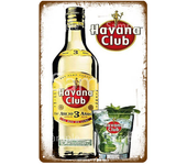 Cuba Libre Havana Club Metal Tin Sign Havana Rum Wall Plaque Poster Vintage Music Pub Bar Decor Retro Painting YL053