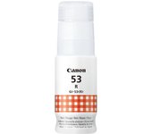 Botella de Tinta Canon GI-53R de Color Rojo | Alta Durabilidad y Calidad de Impresión