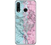 Tumundosmartphone Funda Gel Tpu para Huawei P30 Lite diseño Mármol 08 Dibujos