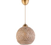 Lámpara de techo 54 cm. blanco/oro, tipo E 27 Max 60 W WELLHOME