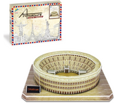 DIY Paper 3D Puzzle Model World Attractions Construction Children's DIY Intellectual Development Educational Toys for Kids