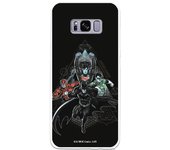Funda original compatible con Samsung Galaxy S8 - JL Multipersonaje fondo Negro