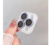 Diamond Glitter Camera Protection For Iphone 15 14 13 11 Pro Max Plus Lens Tempered Glass On Iphone 12 13 11 Pro Max Metal Ring