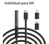 INSKAM Endoscope Inspection Camera 3 in 1 Micro USB/Type-C Mini Inspection Camera for IOS iphone Waterproof Pipeline Borescope