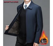 Luxury Fleece Inner Hooded Winter Jacket for Men Thermal Warm Hooded Parka Men's Winter Jacket Hiking Camping Men's Winter Coats