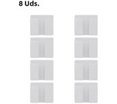 1-4pcs Wall Mounted Storage Box Multifunction Punch Free Organizer TV Remote Control DIY Mobile Phone Plug Charging Holder Stand