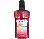 Enjuague Bucal Amalfi 500ml cada botella ULTRA con sabor Fresco, menta y clásico. Dispone en Pack 3 x 500ml= 1500ml