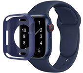 Candy Soft Silicone Bend+Case for Apple Watch Cover 9 8 7 6 Se 5 45mm 42mm 38 Protection Iwatch Serie 44mm 40mm 41mm Strap+case