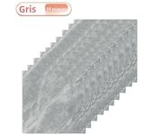 10/30/50PCS Simulated Thick Marble Tile Wall Sticker PVC Waterproof Self-adhesive Living Room Toilet Kitchen Home Floor Stickers