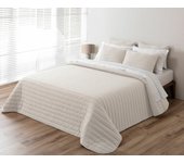 Colcha Pierre Cardin LINO Beige Cama de 180 270 x 270 cm