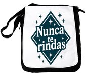 MERCHANDMANIA Bandolera reportero Mediana bolso frase motivadora gimnasio deporte motivacion bolsa mochila hombro
