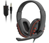 3.5mm Wired Gaming Headphones With Microphone For Computer PS4 PS5 Xbox Bass Stereo PC High Learning Wired Headset