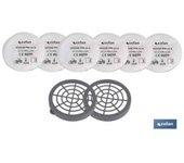 COFAN KIT 2 PLASTICOS FILTRO+6 PREFILTROS A.B.E.K1