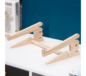 Soporte Universal de Madera para portáthil, accesorio para Bloc de notas de escritorio, para MacBook Air Pro de 10 a 17 pulgadas, 13 y 15 pulgadas.