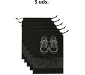 5-50PCS Shoe Organizer Shoe Organizer Clothes Transparent Hanging Bag Nonwoven Travel Portable Closet Waterproof Bag