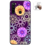 Tumundosmartphone Funda Gel Tpu para Xiaomi Redmi Note 8 (2019/2021) diseño Radial Dibujos