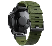 Nylon 22mm 26mm Watch Bands For Garmin Forerunner 965 955 945 Band instinct 2X 2 45mm S70 S60 S62 QuickFit Braided Canvas Strap