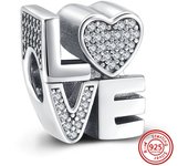 Fit Original Pandora Charm Bracelet DIY Jewelry 925 Sterling Silver Love Travel Flower Lipstick Family Friend Pendant Fine Beads