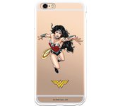 Funda original compatible con iPhone 6 Plus o 6S Plus con un diseño de JL Wonder Woman Vuelo