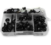 For Yamaha R1 R6 R3 FZ1 FZ6 FZ8 MT03 MT07 MT09 MT10 XJ6 TMAX VMAX XMAX R125 MT-25 195PCS Fairing Bolts Kit Bodywork Screws Nut