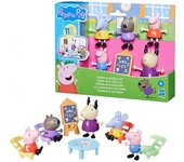 Peppa Pig La Guardería con minifiguras de Peppa, George y 3 amigos - Hasbro F8868