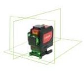 Nivell laser BELLOTA verde 3x360 para trabajos de nivelacion