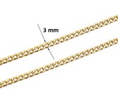 2meters Stainless Steel Cuban Chains Bulk Gold Color Ball Bead Link Chains Lot for Necklace Bracelet Diy Jewelry Making Supplies