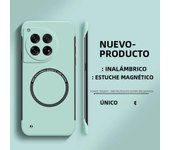 Ultra Thin Hard PC Magnetic Frameless Phone Case For Magsafe Oneplus 12 12R 11 11R 10T 10R 10 Pro Matte Color Solid Cover