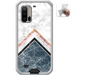 Tumundosmartphone Funda Gel Tpu para Ulefone Armor 7 diseño Mármol 05 Dibujos