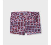 Mayoral Pantalón Corto Sarga Estampada