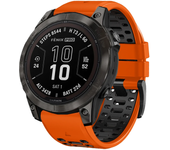 Sports Silicone Watch Bands For Garmin Fenix 7 7X 6 6X 5X/Epix Pro Gen 2/TACTIX/Descent Mk2i Mk2/Enduro QuickFit 26mm 22mm Strap