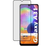 Tumundosmartphone Protector Cristal Templado Completo 5D Full Glue Negro para Samsung Galaxy A31 Vidrio