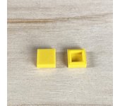 200PCS 1x1 Bricks Flat Tile Smooth 1*1 Building Blocks DIY Educational Creative Parts Toy for Kids Compatible 3070