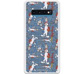 Funda original compatible con Samsung Galaxy S10 Plus - Bugs Bunny Baseball
