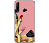 Tumundosmartphone Funda Gel Tpu para Huawei Honor 20 Lite diseño Brochas Dibujos