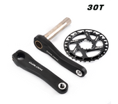 GOLDIX Children Bicycle Crankset 110mm/127mm/140mm/150mm/155mm/160mm Crank MTB Kid Crankset 28T-38T Chainring for Shimano SRAM
