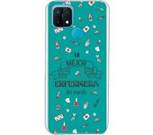 Funda compatible con Oppo A15 - La mejor enfermera del mundo