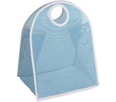 Cesta de lavandería, bolsa de lavandería de nailon plegable, cesto para ropa sucia, cesto de lavandería portátil, bolsa de transporte de supermercado (rosa)