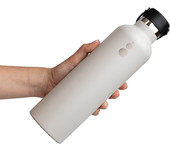 WATERGO Botella termo con INTERIOR CERÁMICO 600ml. 24h frío-12h calor. NUDE