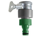Adaptador Manguera Plástico para Grifo Saturnia - Ideal para Jardinería