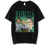 Classic Hasbulla Fighting Meme T Shirt Mini Khabib Blogger T Shirt Fashion Casual Crew Neck Crew Neck Plus Size T Shirt Women